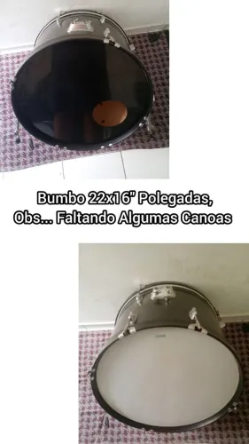 Bumbo, Caixa, Surdo e Pratos, ***Peças de Bateria