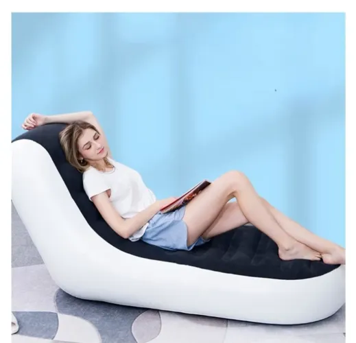Sofa Cama Inflável Ultra Lounge Portatil Novo<br>Dobravel+ Bomba