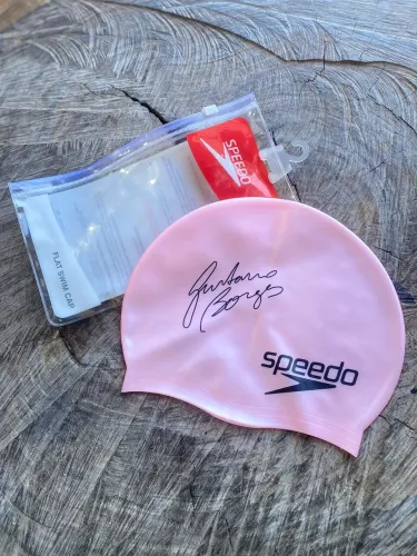 Touca natação speedo rosa