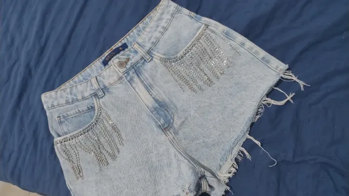 Shorts jeans curto renner 40/42