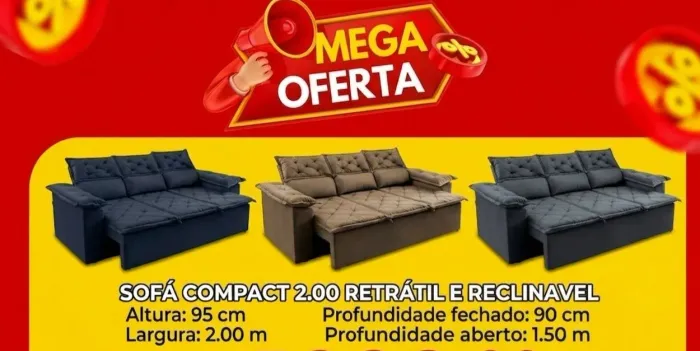 Sofás retrátil