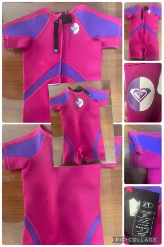 Roupa de Neoprene Infantil Roxy 2T