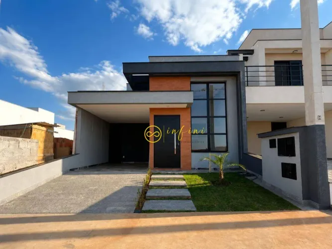 Casa de Condomínio com 3 Quartos à venda, 140 m² por R$ 960.000 - Condomínio Villagio Wane