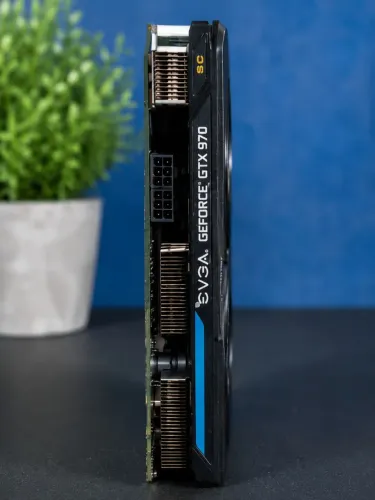 placa de vídeo EVGA GeForce GTX 970 SC 4GB GDDR5.