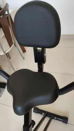 Bicicleta academia ergométrica dobrável - usada poucas vezes, praticamente nova