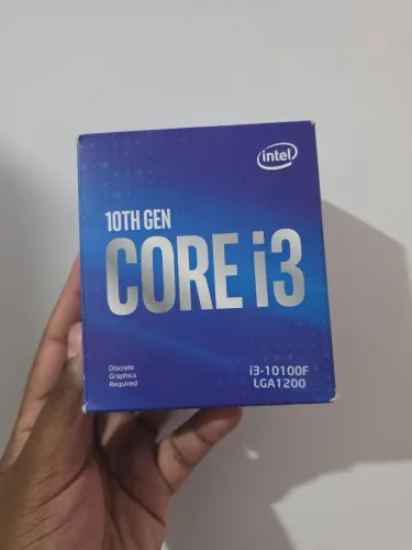 Processador Intel Core i3-10100F - 10ª Geração + Cooler Box Original | Excelente Estado
