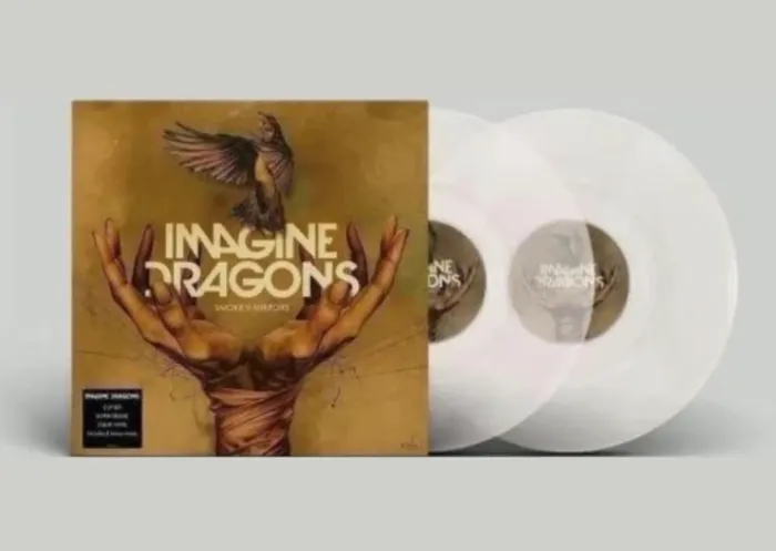 Imagine Dragons Smoke + Mirrors Disco de Vinil LP transparente