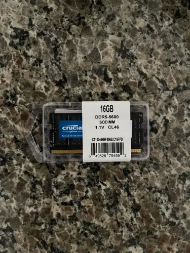 Memória RAM 16GB 5600MHz