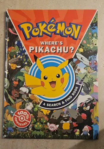 Livro Where`s Pikachu