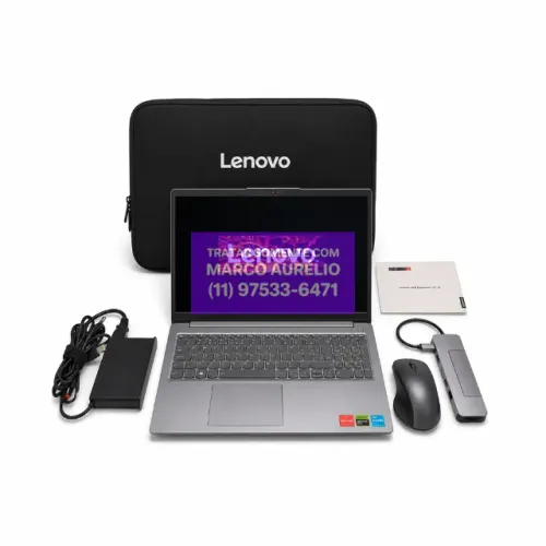 Notebook Lenovo LOQ Essential RTX 3050 16GB DDR5 2x512 GB SSD 2242 Windows 11 Professional