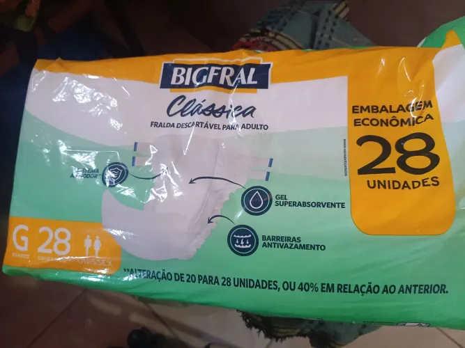 Fralda geriátrica