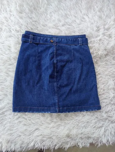 Saia Jeans L tamanho 38