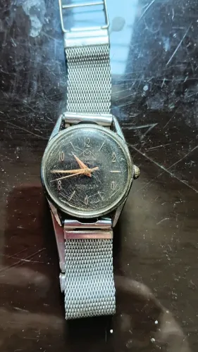 Relógio Mondaine corda década de 50-60