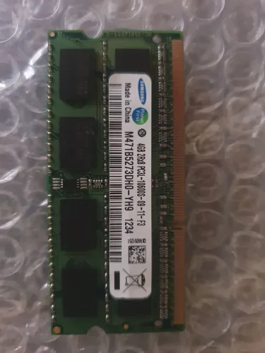 Memória RAM Notebook 4GB DDR3L 1333MHz 1.35V Usada