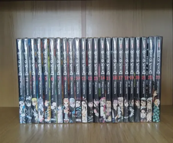 Mangá Demon Slayer Coleção Completa Volume 1 ao 23 | Kimetsu No Yaiba | Mangá Panini