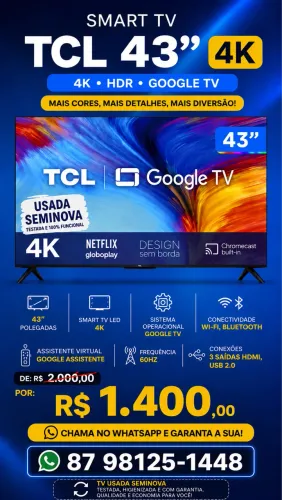 TV TCL 43