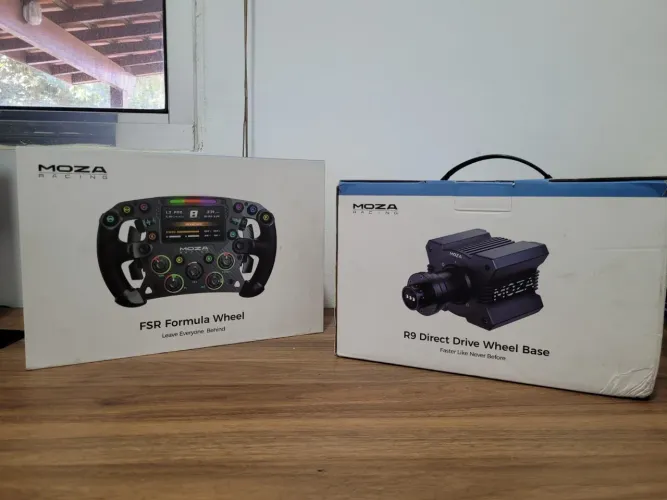 Kit Moza R9 Direct Drive 9Nm + Volante FSR Formula