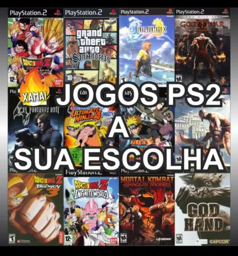 Jogos de PS2 no seu Pen drive 