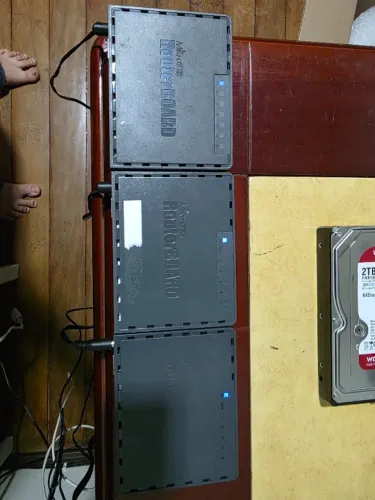 Lote MikroTik usados - funcionando