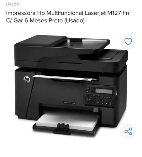 Impressora HP monografica 