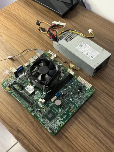 Vendo ou troco Kit ddr3 placa mãe, processador i3 + fonte