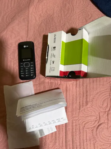 Celular LG B220 2G Dual Chip Seminovo Na Caixa Garantia até 2028