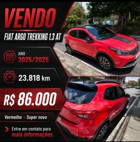 Fiat Argo Trekking 1.3 8V Flex Aut. 2025