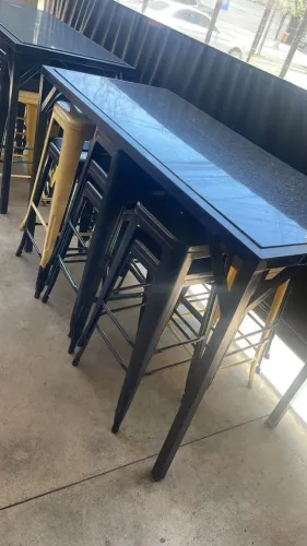 Mesas e cadeiras para Restaurante, Lanchonete, Food Parks e Fast Food