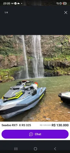 Jet Sky seadoo Rxt325 novo 59 horas