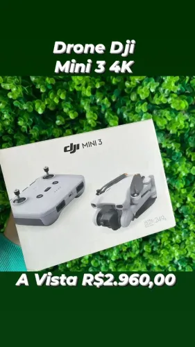 Drone DJI Mini 3 Novo na Caixa Lacrada Pronta Entrega
