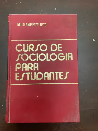 Livro Curso de Sociologia para estudantes
