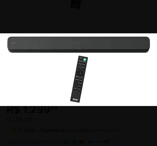 ? SOUNDBAR SONY HT-S100F 2.1