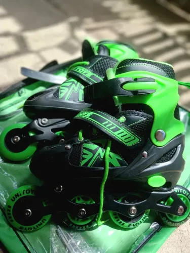 Patins Unitoys Ajustável Verde/Preto (VENDA URGENTE!)