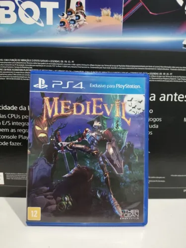 Jogo MediEvil - PS4 mídia física - envio