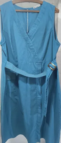 Vestido azul Program G4 tamanho 48 até 54 G4