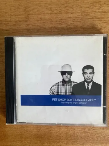 CD Pet Shop Boys - "Discography : The complete singles collection" - como novo
