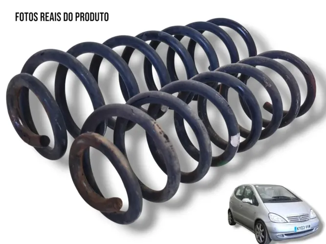 Par molas traseira Mercedes Classe A160 1999 a 2005