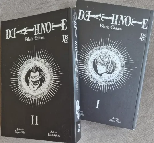 Death Note Black Edition Vol. 1 e 2 - JBC - Semi-novos