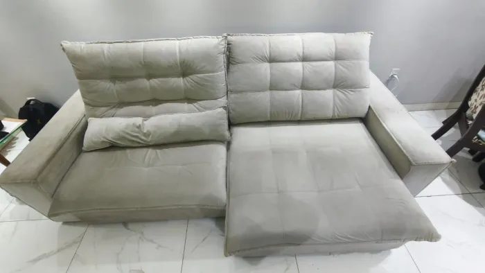 Sofá retrátil e reinclinavel - 2,90 m