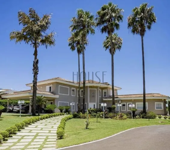 Casa com 5 quartos, 750 m² - venda ou aluguel - Condomínio Lago Azul - Araçoiaba da Serra/
