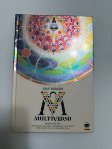 Livro Multiverso, de Grant Morrison, Grant., capa dura, Edição Definitiva (LACRADA)