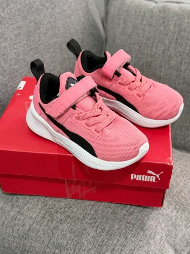 Tênis Puma Infantil Rosa Original Tam 19 Semi Novo Confortável Menina