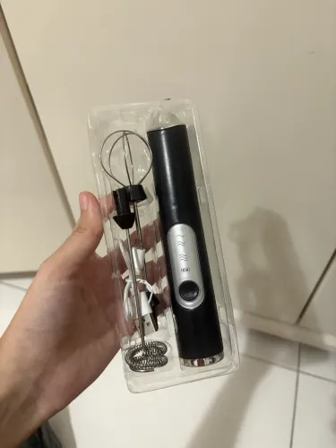 Mixer Elétrico Portátil Recarregável