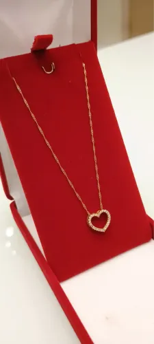 Corrente com pingente ouro 18k