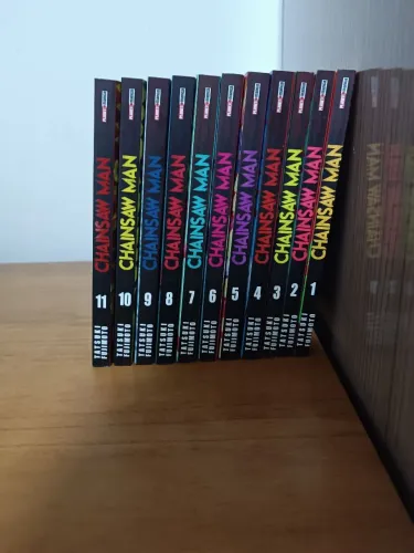 Coleção de mangás Chainsaw Man Vol 1 ao 11 (Parte 1 Completa)