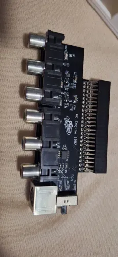 Adaptador RGB/S-Video para PC Engine <br>Com capa feita em 3D