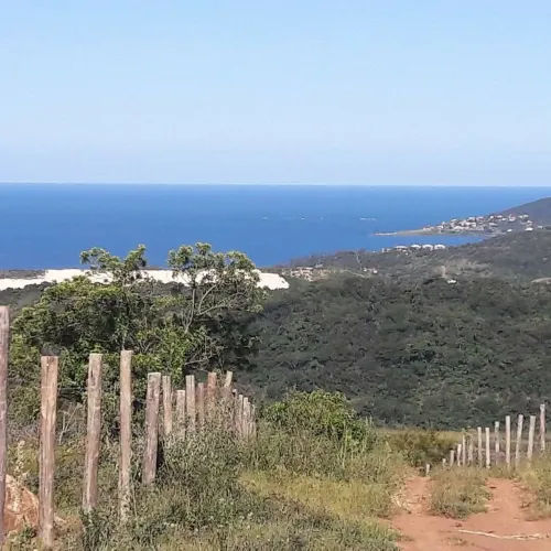 Terreno com vista permanente em Garopaba SC