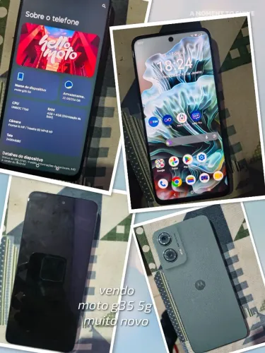 Vendo moto g 35 5g 254gb tudo funcionando