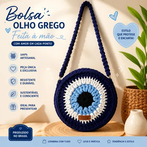 Bolsa Feminina olho grego