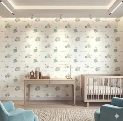 Papel de parede Vinílico importado Lavável texturizado rolo 10mx53cm cobre 4.3m2